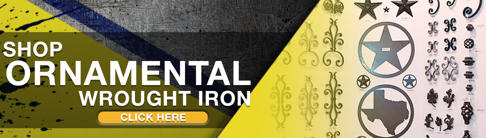 Click to browse our full selection of ornamental wrought iron at Eagle National Steel