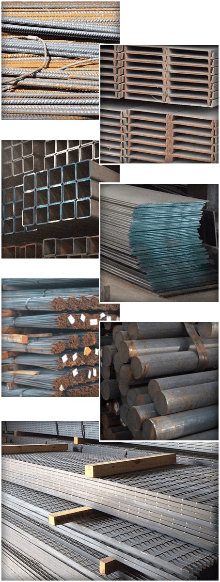 Structural Steel in Stock & Available for Shipping in the Dallas Area