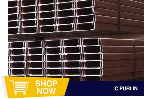 Click to view our C Purlin Product Inventory now available at Eagle National Steel